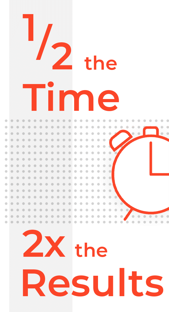 Less Time, Better Results image