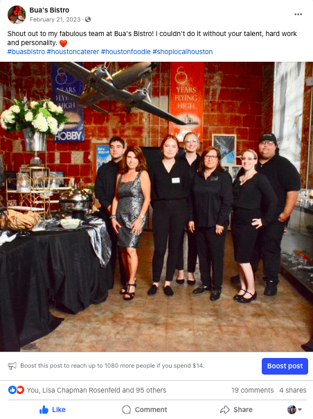 Bua's Bistro Team